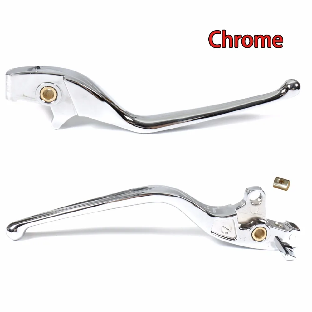 Left&Right Chrome Hydraulic Clutch Brake Lever Set For Victory Cross Country Vegas 2016-2017