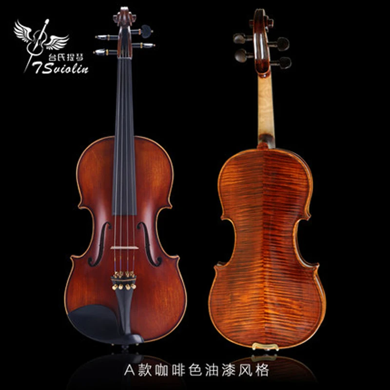 Handmade Violin High Quality Professional Grading Test For Child Or Adult Beginner Violin3/4 4/4 Violin Send Violin Case Ros