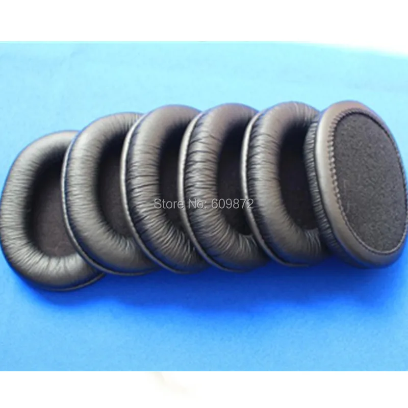 Linhuipad 8 قطعة جلد الأذن منصات سماعة الأذن وسائد دائم الإسفنج قطع الأذن صالح على سوني MDR-7506 ، V6 ، CD900ST