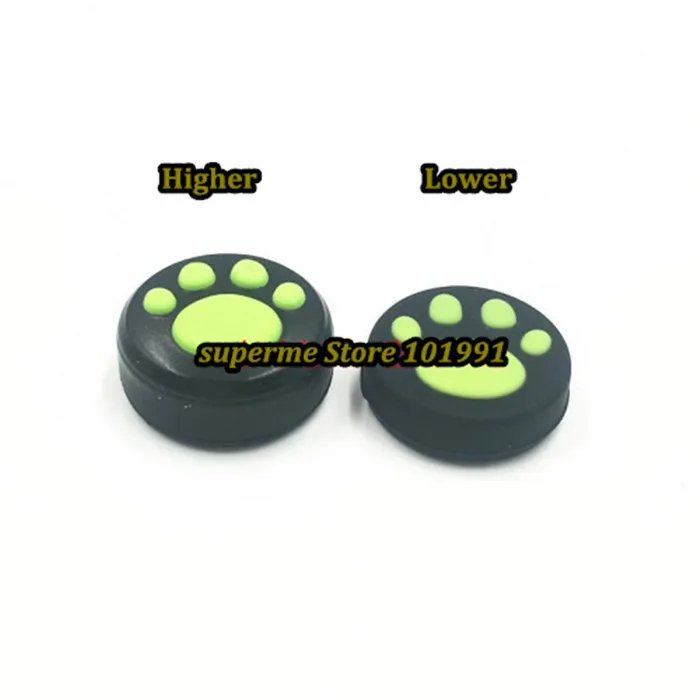 Бесплатная доставка, 10 шт., более высокий переключатель, кошачья лапа, ручка, защитный рукав, силиконовый Кулисный рукав, Кулисный колпачок, кошачий колпачок для когтей