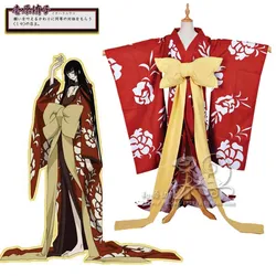 Anime XXXHOLiC Figure Ichihara Yuuko Kimono Cosplay Costume Halloween Carnival Cosplay Costume for Women Full Set