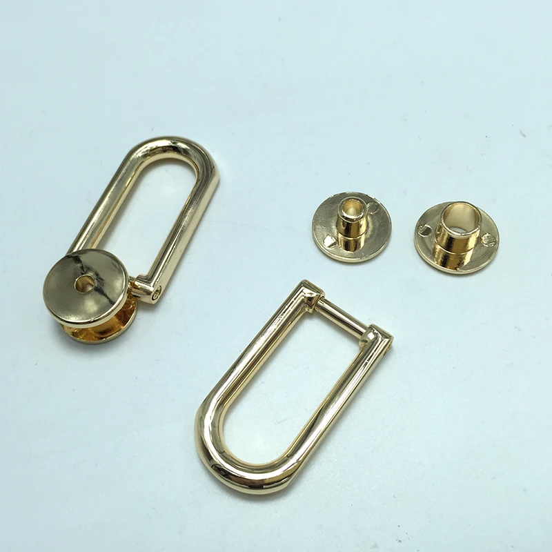 D-Sharp Bag Handle,  bag clip in Gold Plating