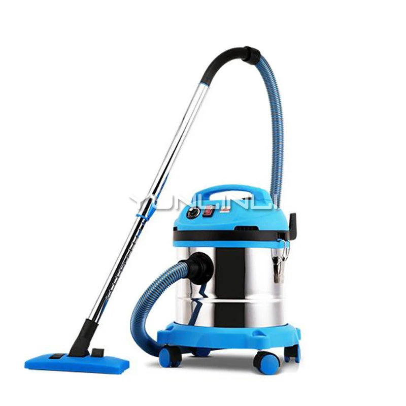 Vacuum Cleaner 1600W Household Ultra-quiet Strong Dry And Wet Blowing Three-use Stepless Speed Bucket Vacuum Cleaner JN202S-20L