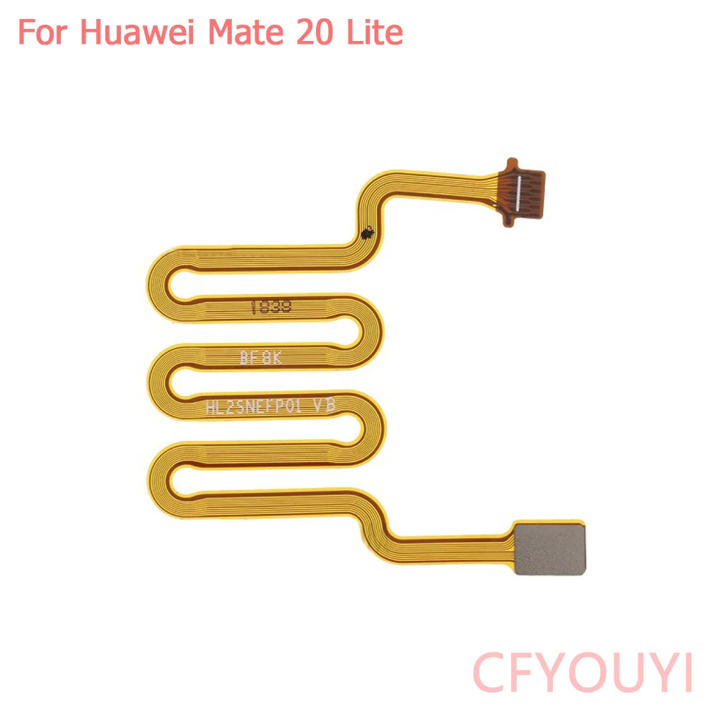 

For Huawei Mate 20 Lite Home Button Fingerprint Touch Id Sensor Connector Flex Cable Replacement Part