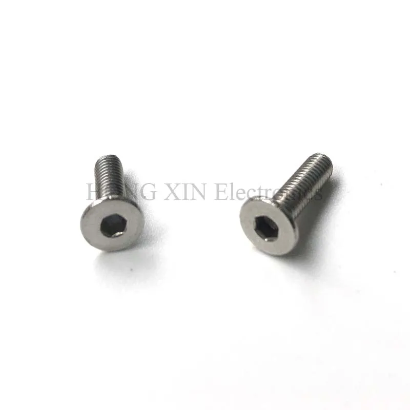 720pcs M3 3mm A2 Stainless Steel Button Flat Head Allen Bolts Hexagon Socket Button Screw M3*4/6/8/10/12