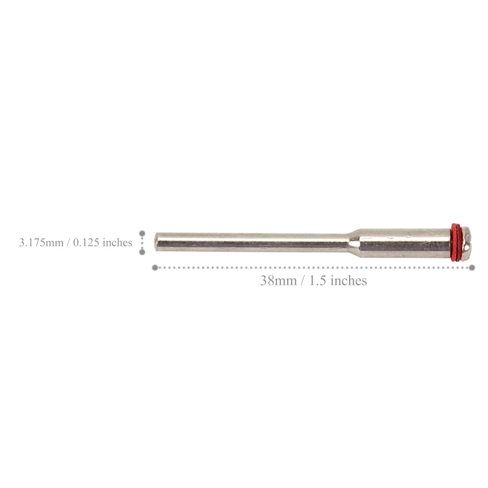 10 x vida Mandrel için 1/8 \'\'Shank kesme tekerlek tutucu Dremel döner mil aracı testere bıçağı bağlantı çubuk