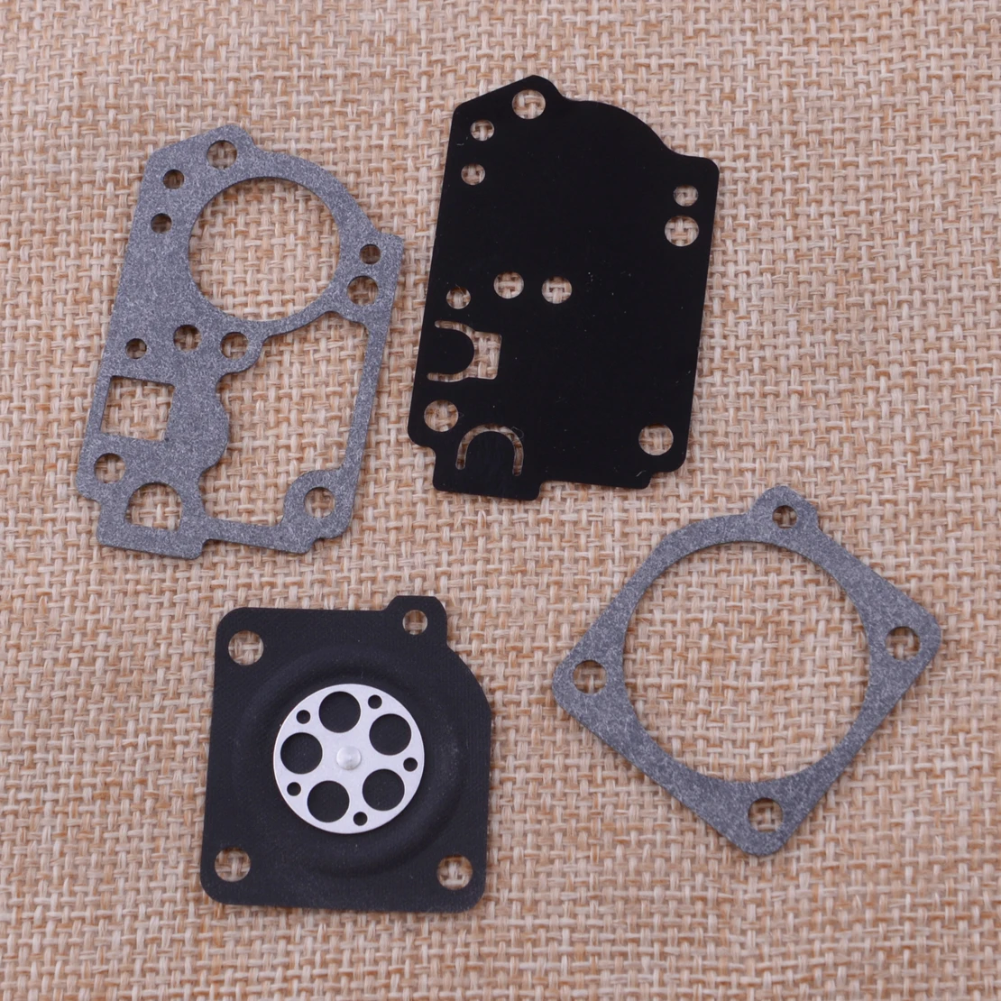 LETAOSK Black Paper Carburetor Repair Rebuild Kit 577135901 Fit for ZAMA Poulan C1U-W49B Weed Eater