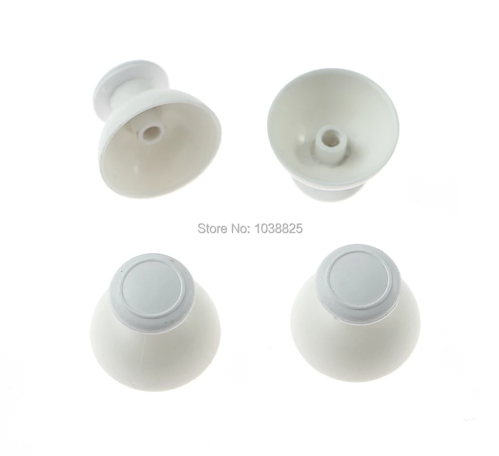 50pcs/lot Replacement Thumbstick Joysticks Cap Shell Mushroom Caps for Nintendo Wii Nunchuck Controller