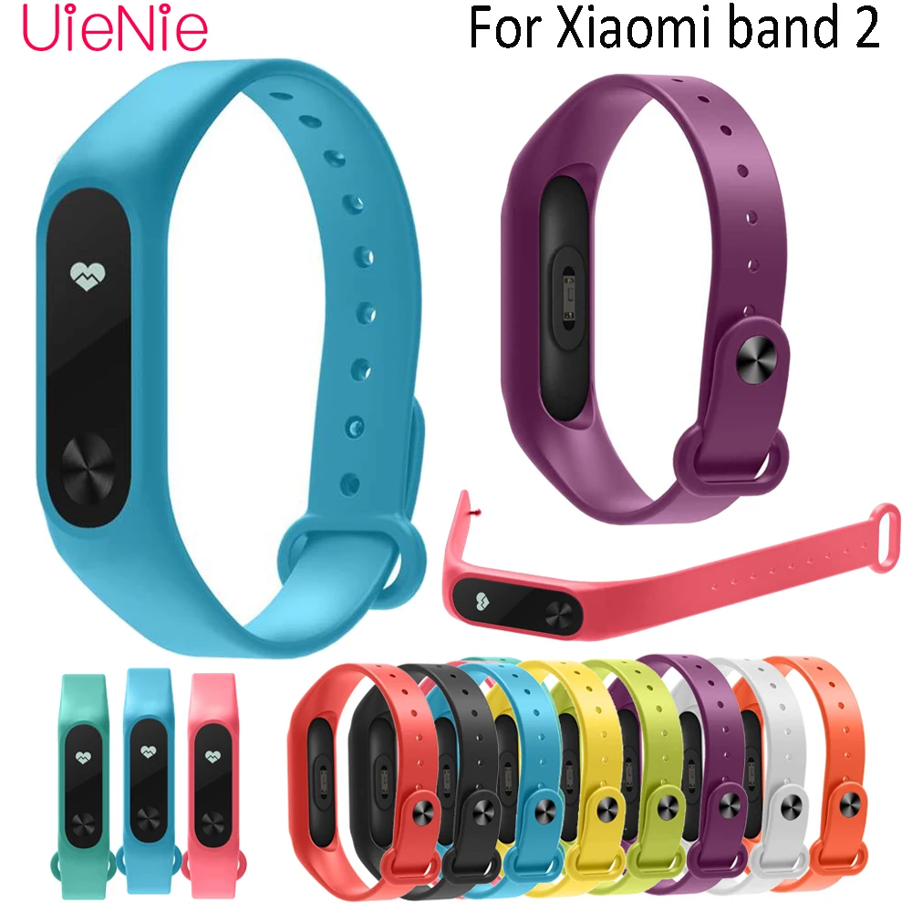 Fashion soft silicone Strap For Xiaomi Mi Band 2 smart watch Strap Bracelet Replacement Wristband Band Colorful Strap For Xiaomi