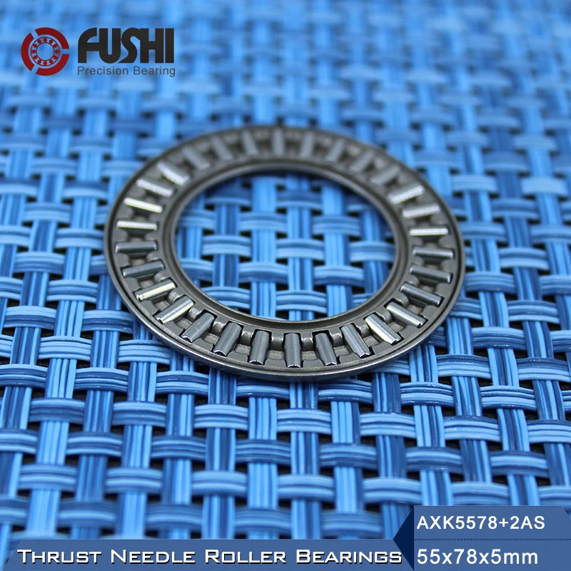 AXK5578 + 2AS Thrust Needle Roller Bearing With Two AS5578 Washers 55*78*5mm ( 5 Pcs) AXK1111 889111 NTB5578 Bearings