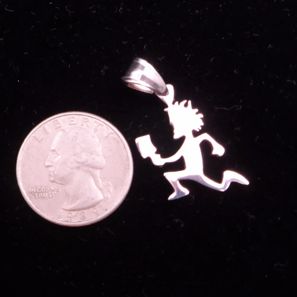 in bulk Lot 5pcs high polished Stainless Steel large 2 inch/ Small 1 in Hatchetman MenICP pendans JUGGALO Posse Twiztid Jewelry