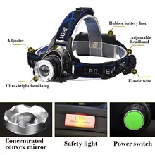 IR Sensor LED Headlamp 8000LM #3