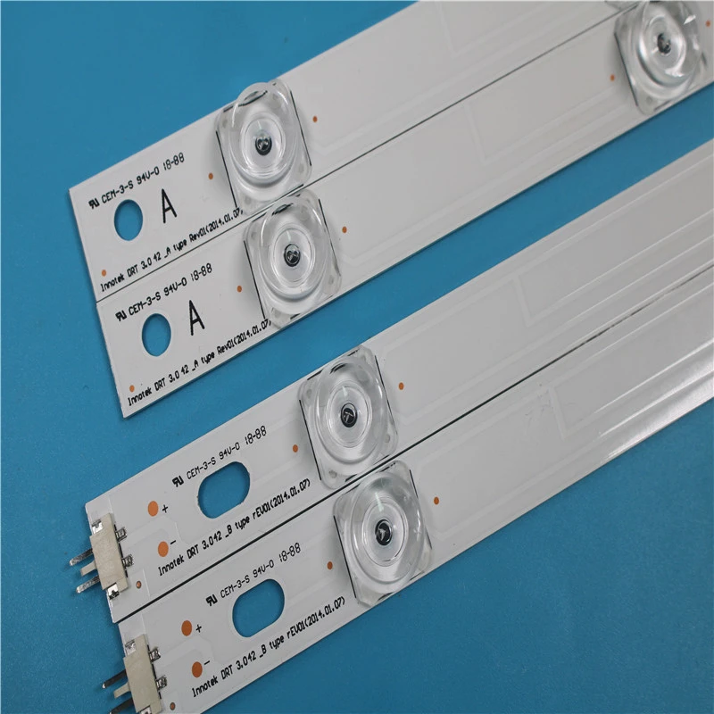 825 мм светодиодная лампа с подсветкой, 8 светодиодов для INNOTEK DRT 3,0 42 "_A/B TYPE REV01 REV7 131202, 42-дюймовый ЖК-монитор, 1 компл.