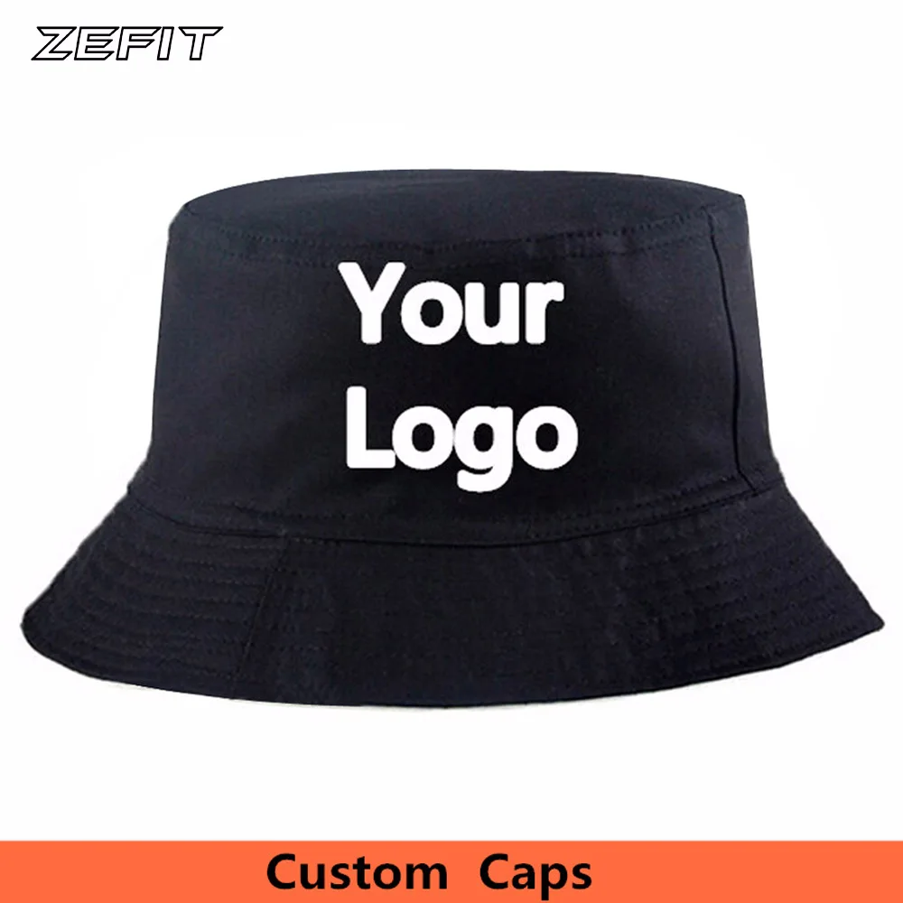 

Factory Price Personal Embroidery Logo Small MOQ 10 Piece 100 Percent Cotton Fisher Custom Cap Women Men Personalized Bucket Hat