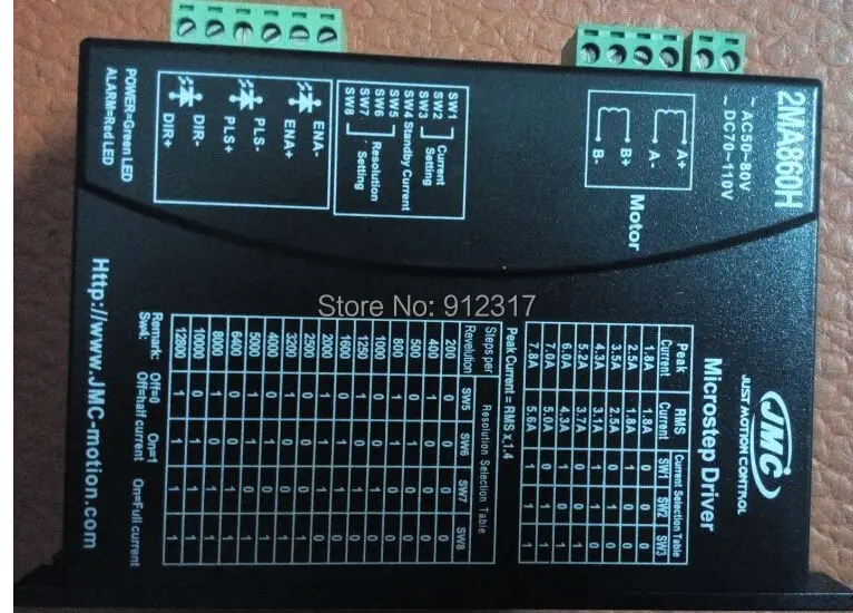 

JMC2MA860H 2PHASE stepper motor driver