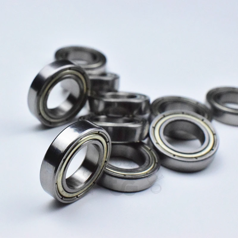 6801ZZ Bearings 10pcs 12*21*5(mm)  Metal Sealed chrome steel parts Bearings Transmission accessories