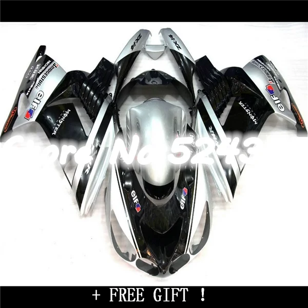 Cho KAWASAKI NINJA Bạc đen 06 07 08 09 10 11 52A44 ZZR 1400 2006 2007 2008 2010 2011 ZZR1400 fairing cho Ninja-Này