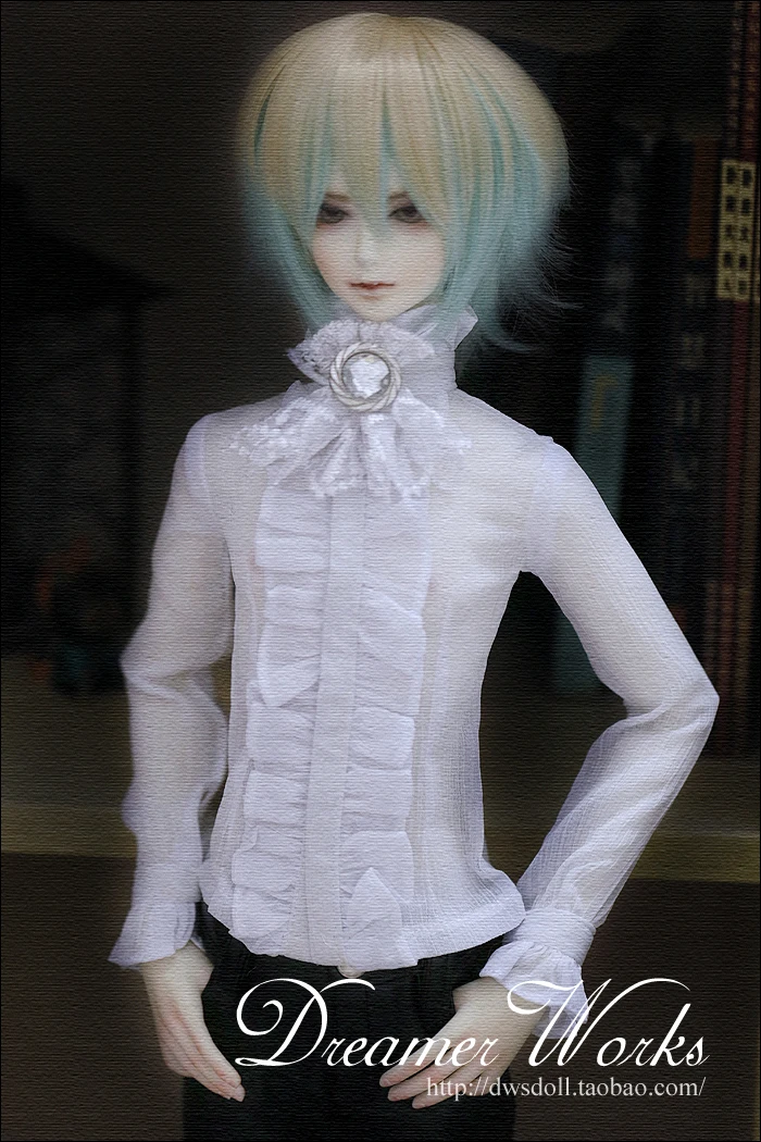 1/4 1/3 scale BJD clothes Long sleeve lace shirt for BJD/SD doll accessories,Not included doll,shoes,wig and other 1242