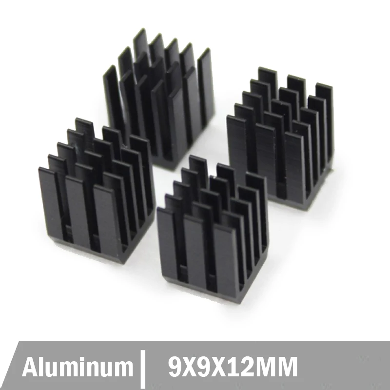 

30PCS Gdstime 9x9 x12MM Aluminum Heat sink Chipset RAM Cooler Heatsink with 3M Tape