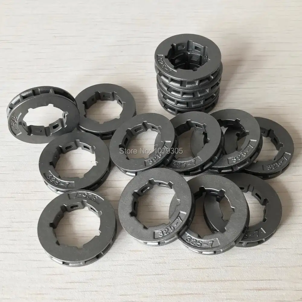 15PCS Chainsaw sprocket rim 325-7 Teeth for 4500 5200 5800 Clutch Drum