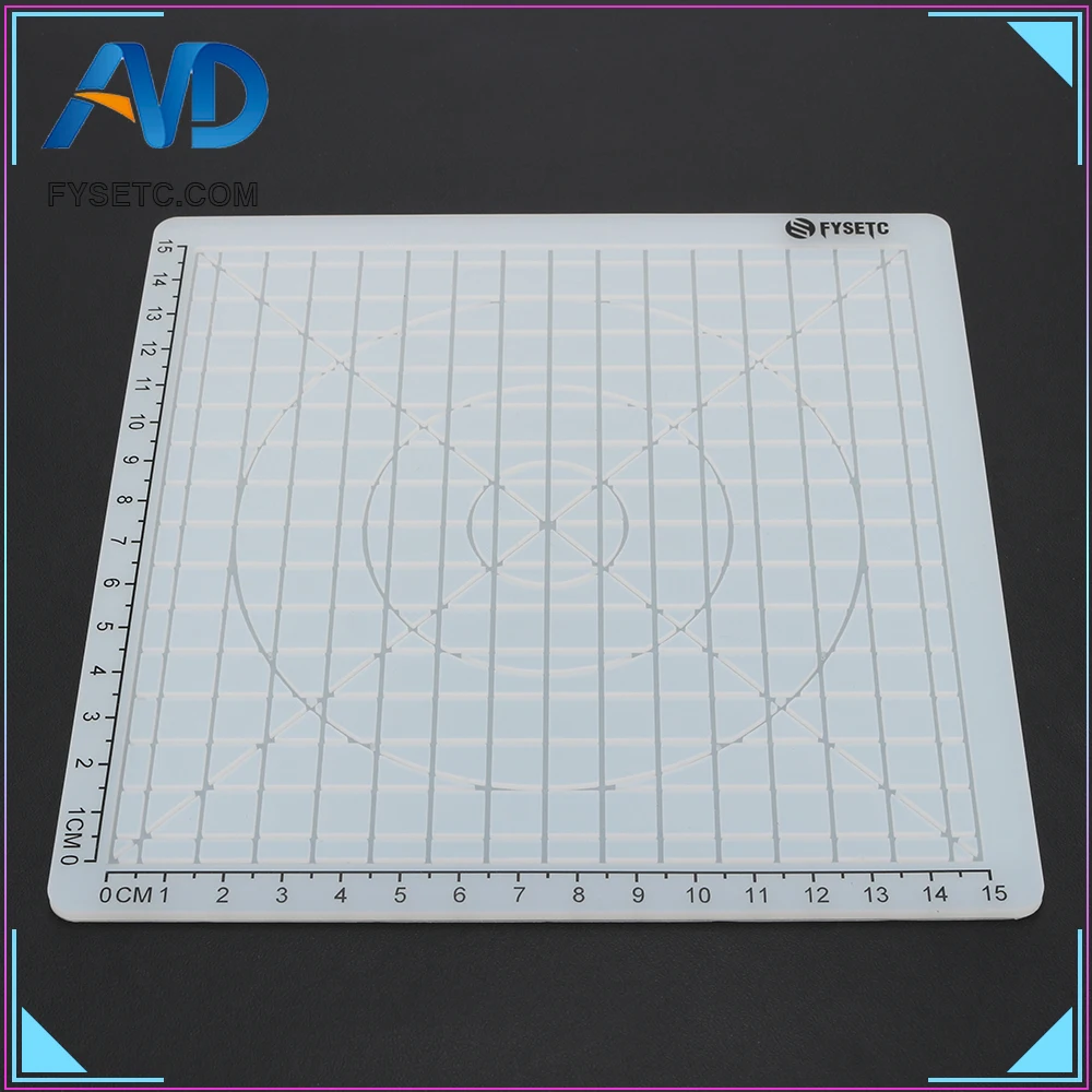 White Multi-Purpose 3D Design Silicone Mat Basic Template Kids Gift 3D Printer Part+ 10M PLA Filament 1.75mm For 3D Printer Pens