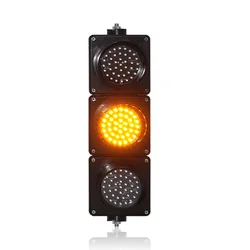 AC85-265V new design 100mm PC housing red yellow green LED traffic signal light mini toy traffic signal