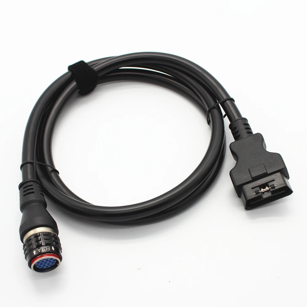 Cabo 16 pinos para diagnóstico de carro, para bmw icom a2 icom a2 + b + c, cabo principal, conector de carro, teste