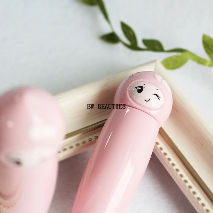 

1000Pcs/Lot Pink cute baby Style Lipstic Lip Balm Tube Empty High Quality Plastic Lipstick Tube Lipstick Gloss Container 12.1mm