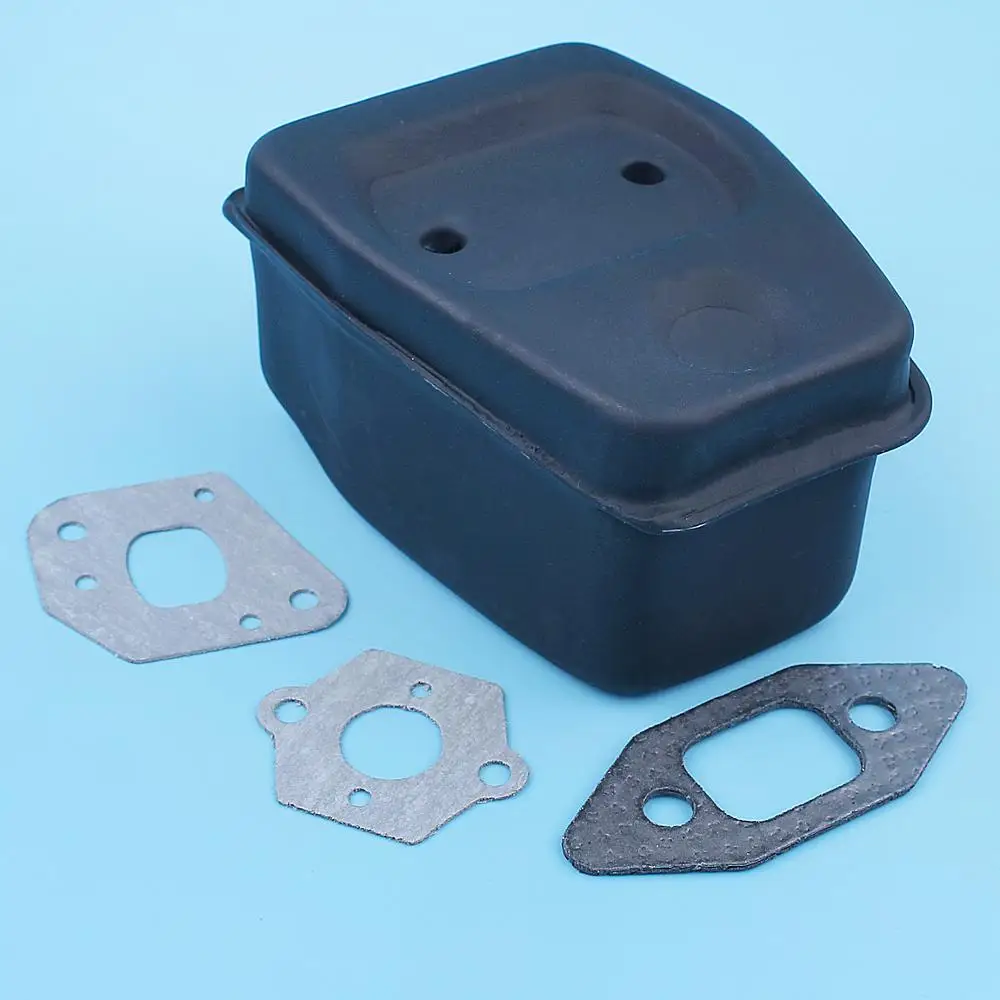 Muffler Exhaust Gaskets Kit For Poulan 2150 2055 2075 260 262 2175 2155 1975 Partner 350 351 Chainsaw Replacement Spare Parts