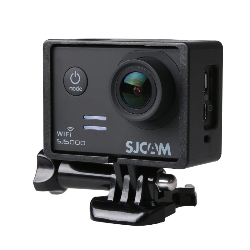 Clownfish Frame Case For Original Sjcam SJ5000 X Plus Wifi Protective Border Camera Accessories Base Mount Sponge Wind Cover