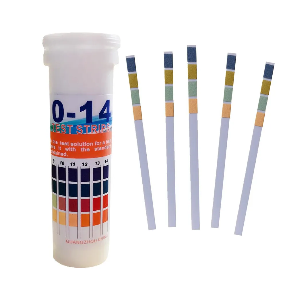 150 Strips/Set Universal Cylinder pH Test Strips Range (pH 1-14/0-14/4.5-9.0) PH Meter