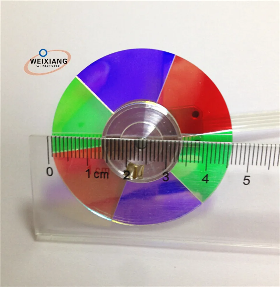 Rueda de Color Original para proyector Toshiba 50HM66, ruedas de Color, 6 segmentos de 46mm