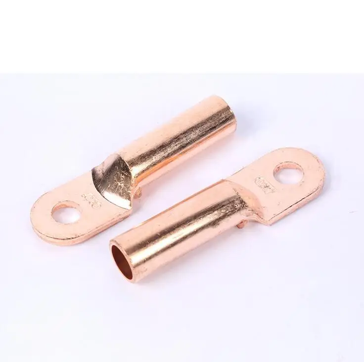 Bolts Hole Tinned Copper Cable lugs Battery set Wire terminals connector different sizes Cable Terminal Crimping 10-25mm