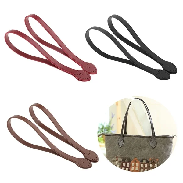 60cm Leather DIY Belt Bag Strap Shoulder Bag Band Handbag Handle Replacement