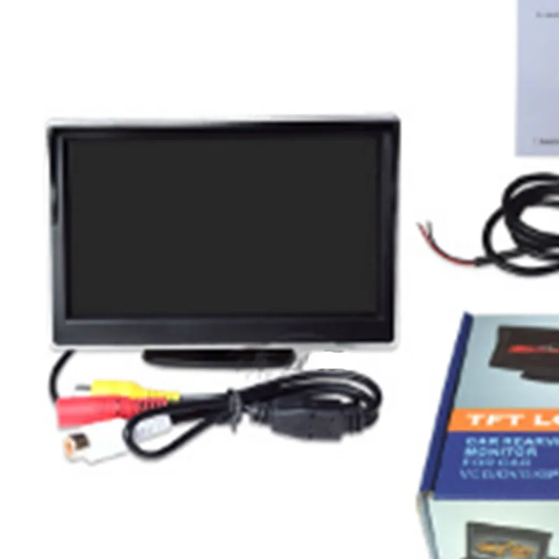 Monitor LCD de 5 pulgadas para cámara CCTV, 800x480