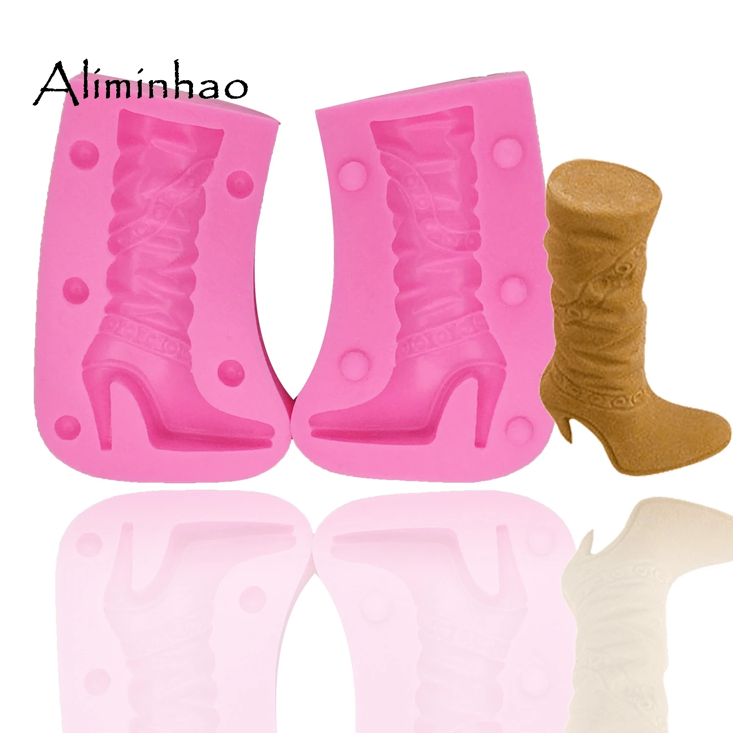 B0297: Moldes de silicona 3D para repostería, ideal para decorar pasteles con fondant y chocolate