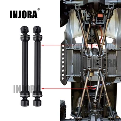 Albero di trasmissione CVD in acciaio INJORA 88-113mm 112-152mm per parti di aggiornamento 1/10 RC Crawler Car SCX10 90046