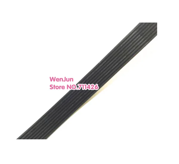 High Quality 8pin all BLACK 1007 18AWG Ribbon Cable for led pixel module 8P connector 8 pin Parallel cable