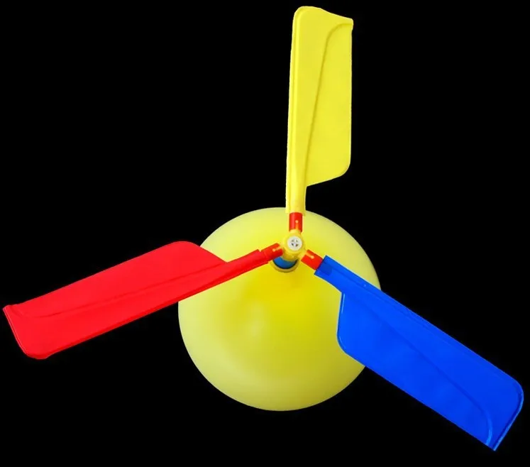 Helicóptero de globo de sonido clásico tradicional divertido para niños, OVNI, juguetes voladores para niños, pelota de juguete para niños, deportes