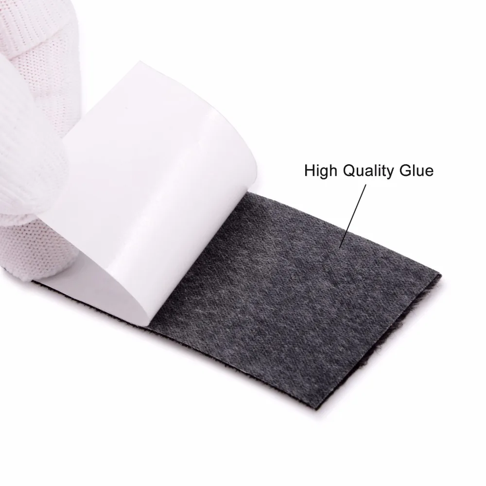 EHDIS 500CM Carbon Fiber Fabric Felt Cloth Tape For Card Scraper Window Tints Film Plastic Squeegee Vinyl Car Wrap Cleaning Tool