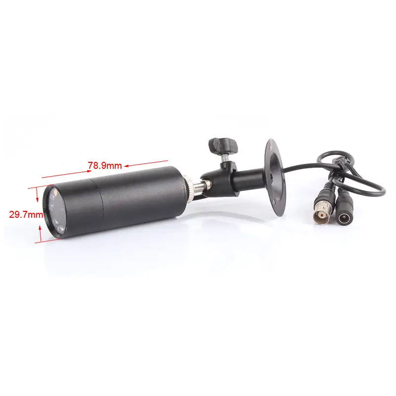 MINI CCTV 700TVL Bullet Camera Outdoor Security 8IR Night Vision for 1/3\
