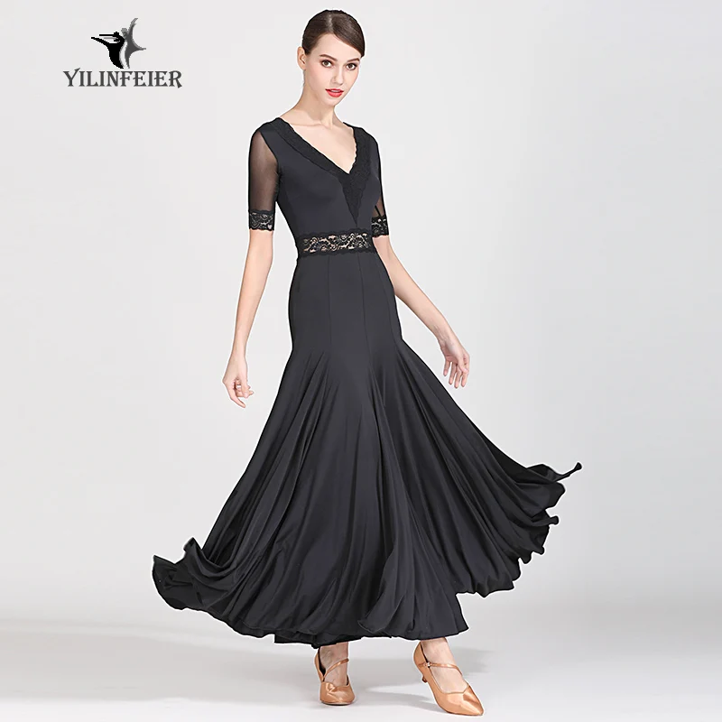 2022 Woman New Ballroom Dance competition Dress dance ballroom waltz dresses standard dance  Women Ballroom Dress  S9056