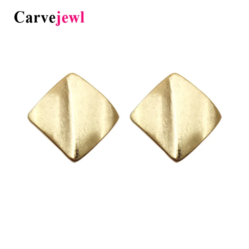 Женские-сережки-гвоздики-carvejewl-Необычные-Квадратные-геометрические-серьги-золотого-цвета-необычные-ювелирные-украшения-уникальный-дизайн