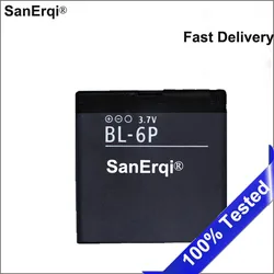 BL-6P Battery for Nokia 6500C 6500 Classic 7900 Prism 7900P BL 6P BL6P bl6p  830mAh  Phone Replacement