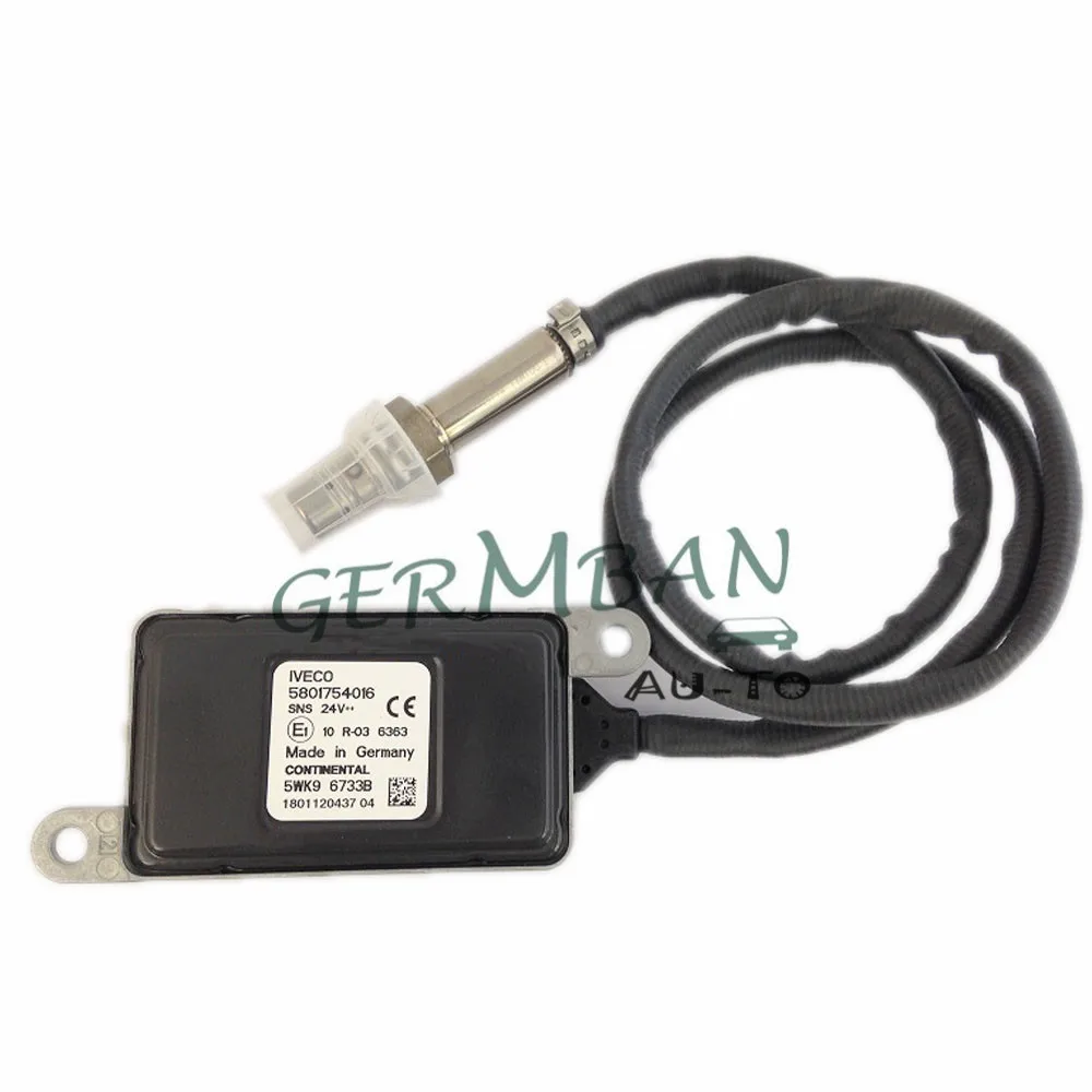 Newly Quality 5801754016 Nitrogen Oxide Nox Sensor for IVECO Catalytic 5801443021 5WK9 6733 5WK96733B 5WK96733A 5WK9 6733A