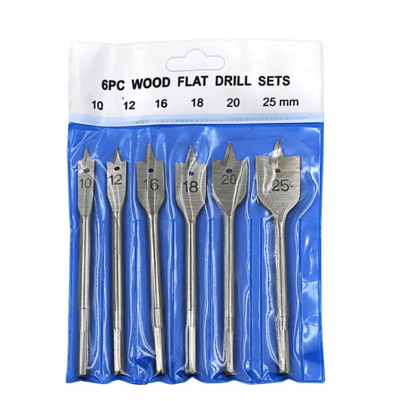 6pcs/set Wood Drill Bit Set Hole Saw Cutter Woodworking Tools for Wood