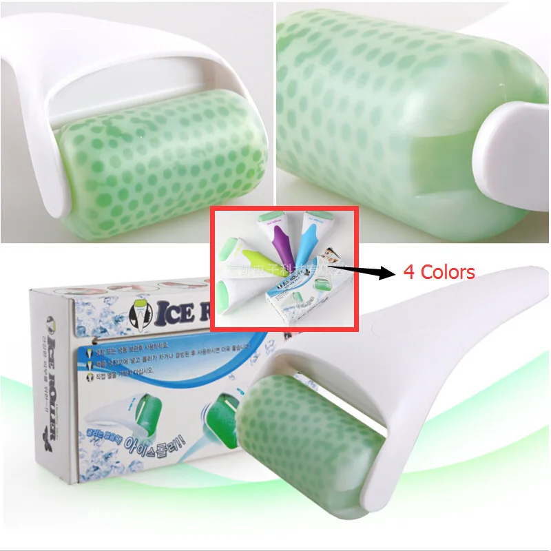 顔と体のマッサージ、美肌ケア、シワ予防のためのアイスローラー、クールマッサージャー、アイスホイール、ダーモマッサージローラー