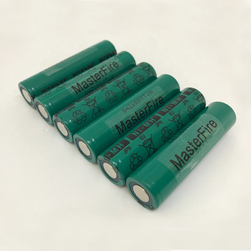 

MasterFire 8pcs/lot 100% Original 17670 FDK 4000mah HR-4/3AU 4/3AU NiMH 1.2V Battery Cell Ni-MH Batteries