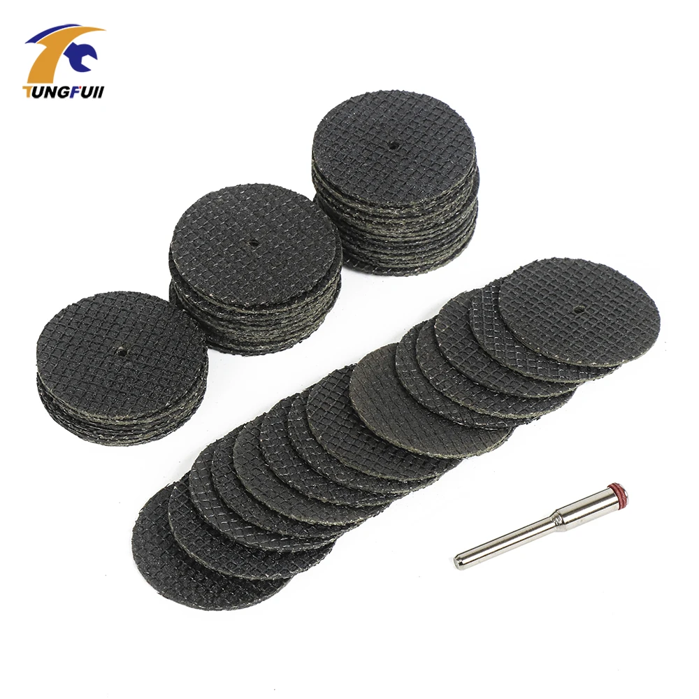 Tungfull Tool Cutting Disc 50pcs DIY Woodworking Dremel Style Accessories Electric Power Tools Mini Drill Cut off Wheel 1.25