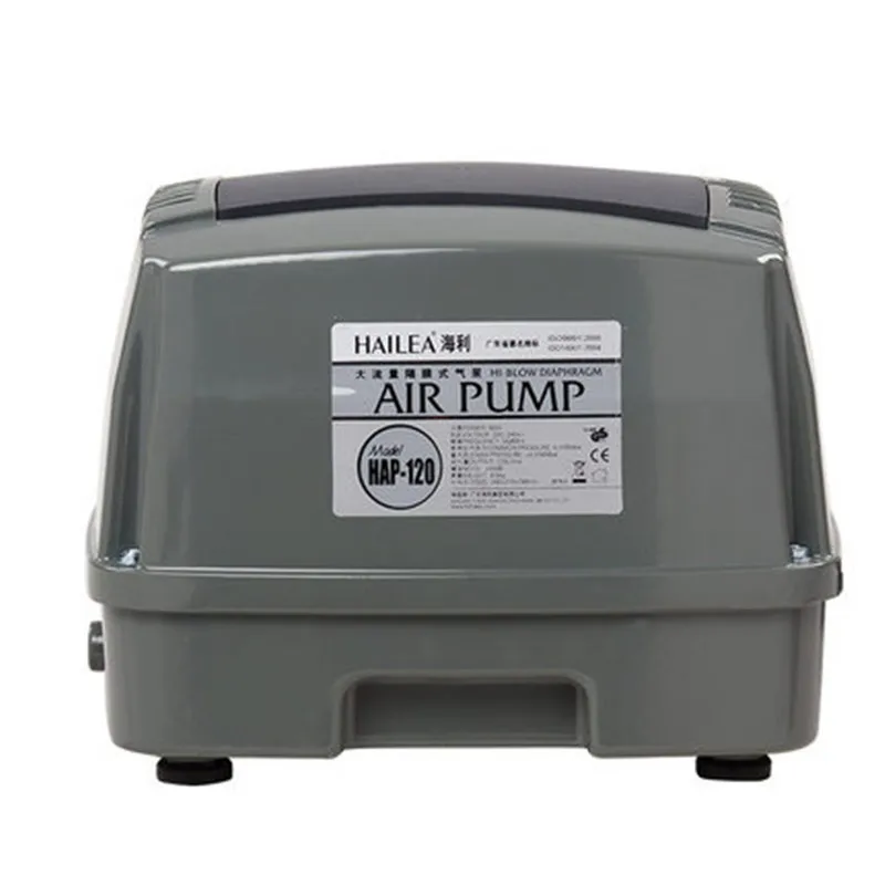 HAILEA HAP-120 90W 120L/MIN atmospheric static power oxygen pump aeration pump fish tank air pump fish aquarium oxygen pump 220V